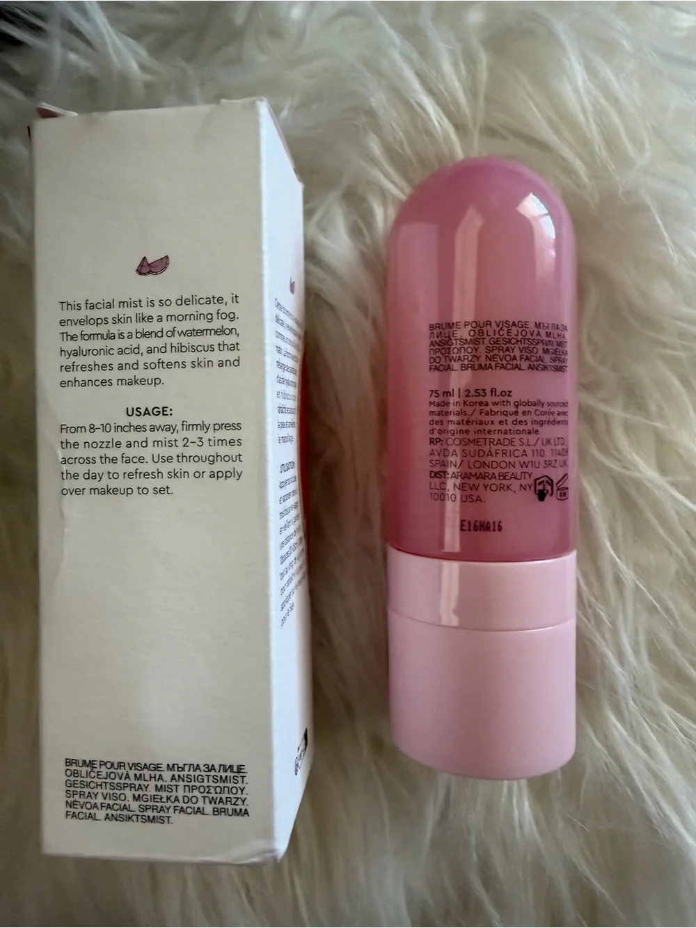 Glow Recipe Watermelon Glow Ultra-Fine Mist - Pink Finish